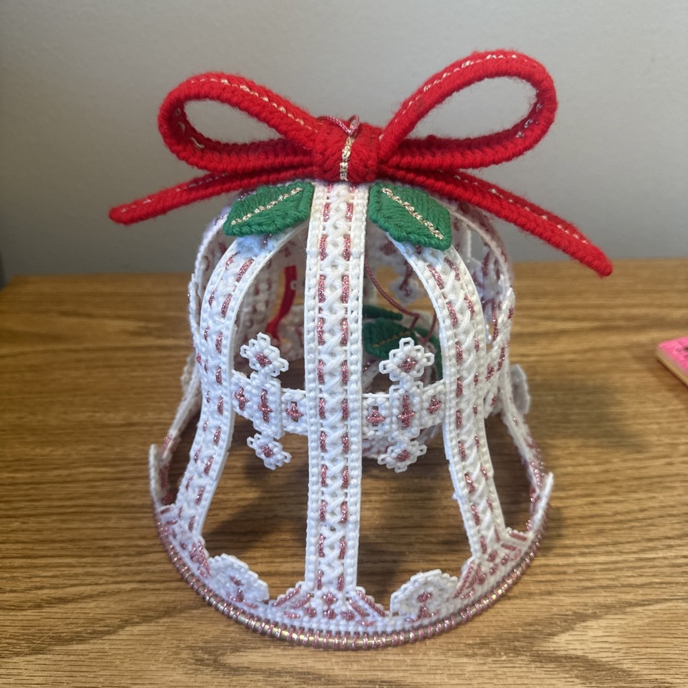 Christmas Needlepoint Hanging Bell